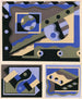 Collection dekorationer og farver Pl15 - Georges Valmier — visning af kunstværket