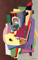 La leçon de piano - Georges Valmier — visning af kunstværket