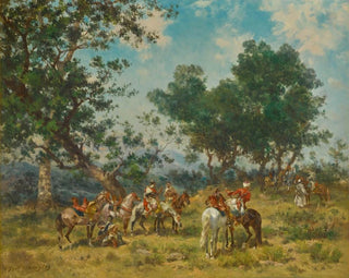 Georges Washington - Horsemen Breaking Camp.webp