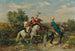 La Chasse au faucon - Georges Washington — visning af kunstværket