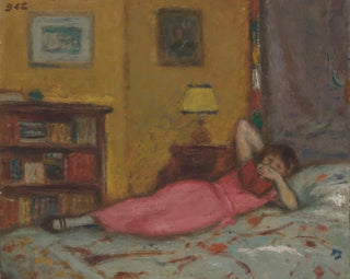 La liseuse - Georges d'Espagnat — visning af kunstværket