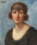 Portrait af en dame - Georges d'Espagnat — visning af kunstværket