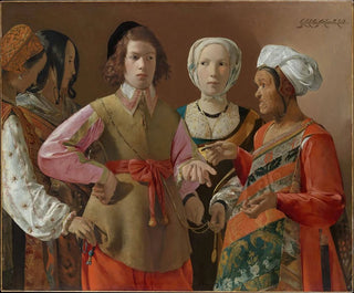 La diseuse de bonne aventure - Georges de La Tour — visning af kunstværket