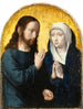 Le Christ tager afsked med sin mor - Gerard David — visning af kunstværket