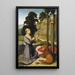 Saint Jérôme dans le désert - Gerard David — indrammet kunstværk på væggen
