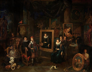 L'Atelier du peintre - Gerard Thomas — visning af kunstværket