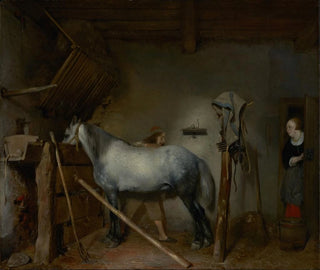 Gerard ter Borch - Horse Stable.webp