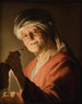 En gammel kvinde - Gerard van Honthorst — visning af kunstværket