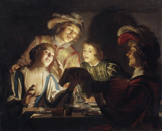 Gerard van Honthorst - Musical Group by Candlelight.webp
