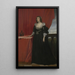 Portrait af Elisabeth Stuart, dronning af Böhmen - Gerard van Honthorst — indrammet kunstværk på væggen