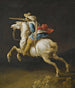 En kavaleriofficer, der rider i fuld galop - Gerrit Claesz Bleker — visning af kunstværket