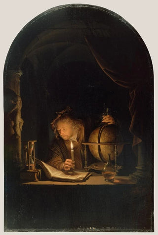 Gerrit Dou - Astronomer by Candlelight.webp