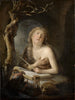 Marie-Madeleine penitent i ørkenen - Gerrit Dou — visning af kunstværket