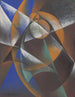 Mercure passant devant le Soleil - Giacomo Balla — visning af kunstværket