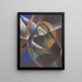 Mercure passant devant le Soleil - Giacomo Balla — indrammet kunstværk på væggen