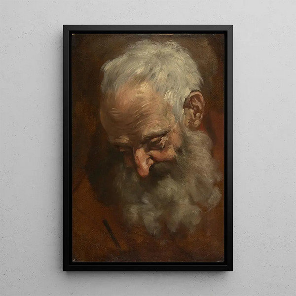 Giacomo Cavedone - Head of a Bearded Man Nicodemus.webp
