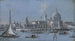 Santa Maria della Salute, Venise og Punta della Dogana - Giacomo Guardi — visning af kunstværket