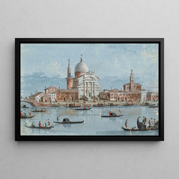 Giacomo Guardi - The Church of the Redentore.webp