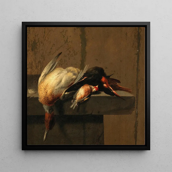 Gibier sur une table en pierre - Jan Vonck