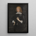 Portrait af William Seymour, hertug af Hertford, senere hertug af Somerset - Gilbert Jackson — indrammet kunstværk på væggen
