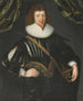Portrait af en traditionelt identificeret herre som Sir Frederick Villiers - Gilbert Jackson — visning af kunstværket