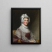 Abigail Smith Adams Mme John Adams - Gilbert Stuart — indrammet kunstværk på væggen