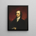 Albert Gallatin - Gilbert Stuart — indrammet kunstværk på væggen