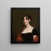 Ann Calvert Stuart Robinson Mme William Robinson - Gilbert Stuart — indrammet kunstværk på væggen