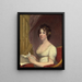 Anna Maria Brodeau Thornton Mme William Thornton - Gilbert Stuart — indrammet kunstværk på væggen