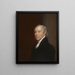 Benjamin Tappan - Gilbert Stuart — indrammet kunstværk på væggen