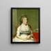 Catherine Yates Pollock Mme George Pollock - Gilbert Stuart — indrammet kunstværk på væggen