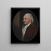 Colonel Isaac Barré - Gilbert Stuart — indrammet kunstværk på væggen