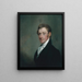 David Sears Jr. - Gilbert Stuart — indrammet kunstværk på væggen
