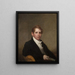 Dr. James Stuart - Gilbert Stuart — indrammet kunstværk på væggen