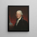 Edward Shippen - Gilbert Stuart — indrammet kunstværk på væggen