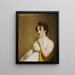 Eleanor Parke Custis Lewis Mme Lawrence Lewis - Gilbert Stuart — indrammet kunstværk på væggen