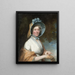Henrietta Marchant Liston Mme Robert Liston - Gilbert Stuart — indrammet kunstværk på væggen