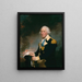 Horatio Gates - Gilbert Stuart — indrammet kunstværk på væggen
