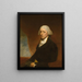 John Ashe - Gilbert Stuart — indrammet kunstværk på væggen