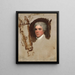 John Bill Ricketts - Gilbert Stuart — indrammet kunstværk på væggen