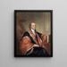 John Jay - Gilbert Stuart — indrammet kunstværk på væggen