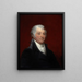 Joseph Coolidge - Gilbert Stuart — indrammet kunstværk på væggen
