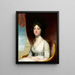 Marianne Ashley Walker - Gilbert Stuart — indrammet kunstværk på væggen
