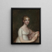 Mlle Anna Powell Mason Mme Patrick Grant - Gilbert Stuart — indrammet kunstværk på væggen