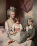 Portrait af en familie - Gilbert Stuart — visning af kunstværket