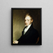 Portrait af Alexander Townsend - Gilbert Stuart — indrammet kunstværk på væggen