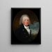 Portrait af Edward Loftus - Gilbert Stuart — indrammet kunstværk på væggen