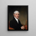 Portrait af dommer Daniel Cony du Maine - Gilbert Stuart — indrammet kunstværk på væggen