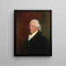 Portrait af Ralph Winstanley Wood Esq fra Pierrepont Place Frensham - Gilbert Stuart — indrammet kunstværk på væggen