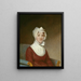 Sarah Homes Tappan Mme Benjamin Tappan - Gilbert Stuart — indrammet kunstværk på væggen